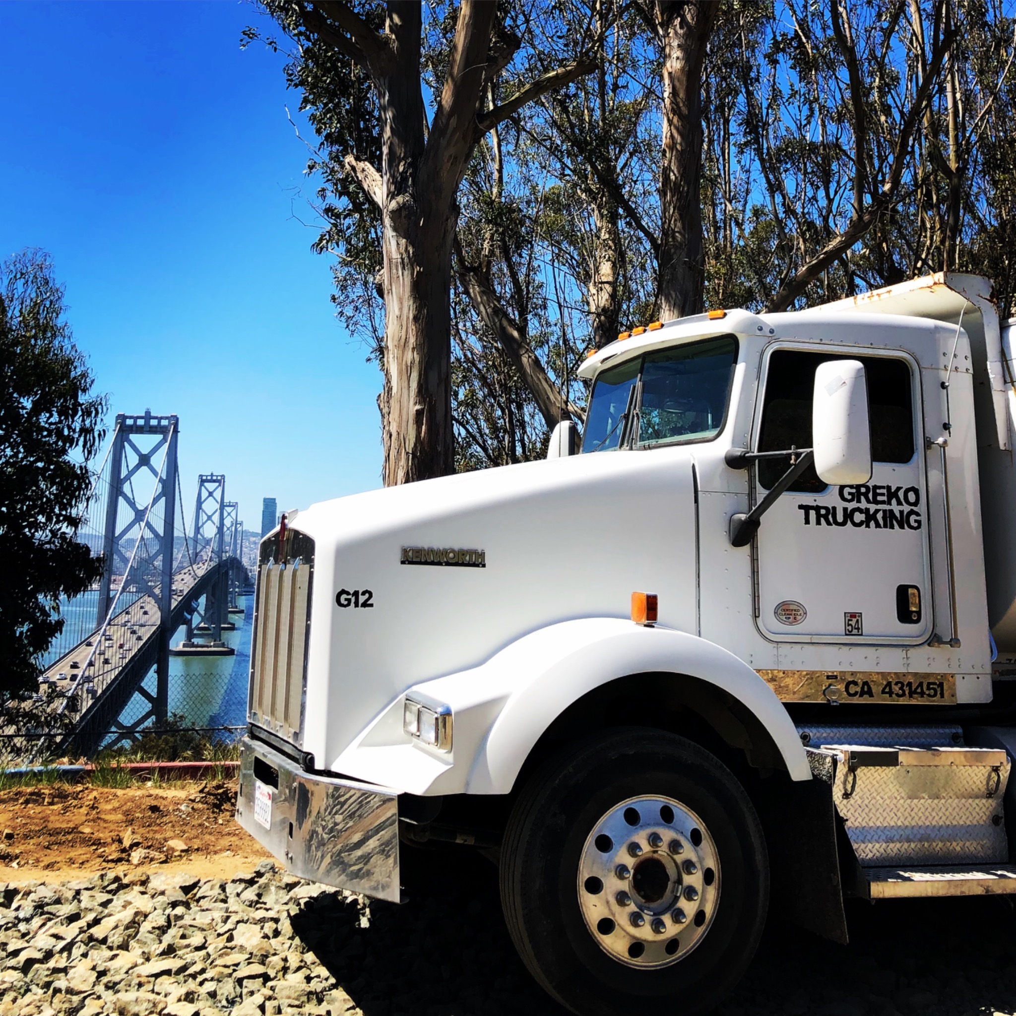 Greko Trucking Bay Area work